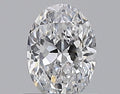0.43CT OVAL SI1 D WH