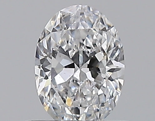 0.43CT OVAL SI1 D WH
