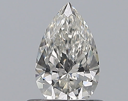 0.50CT PEAR SI1 G GREY