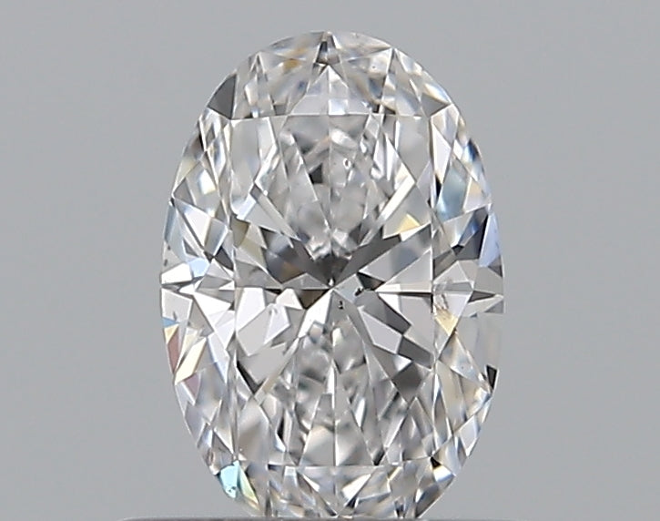 0.40CT OVAL SI1 D WH