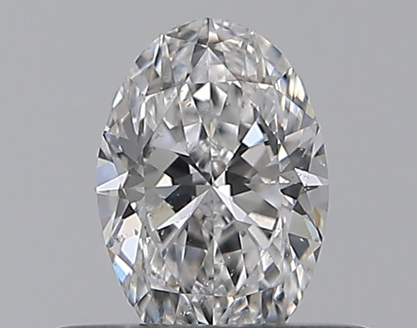 0.32CT OVAL SI2 D WH