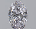 0.41CT OVAL SI1 E PINK