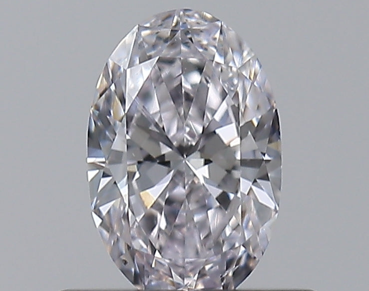 0.41CT OVAL SI1 E PINK