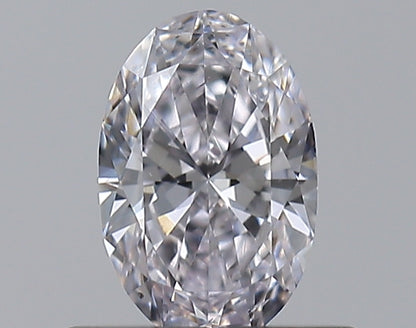0.41CT OVAL SI1 E PINK