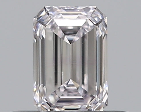 0.32CT EMERALD VVS2 E PINK