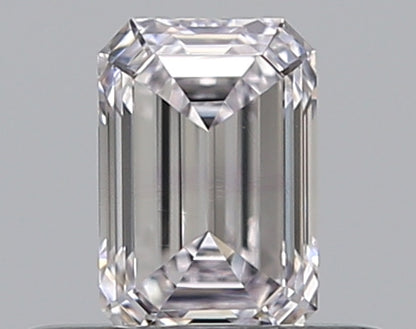 0.32CT EMERALD VVS2 E PINK