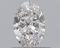 0.42CT OVAL SI1 D WH