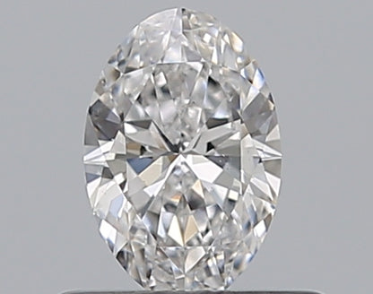 0.42CT OVAL SI1 D WH