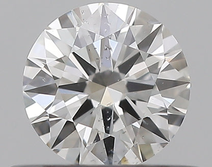 0.37CT ROUND SI2 E WH
