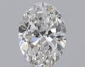 0.50CT OVAL SI1 F WH