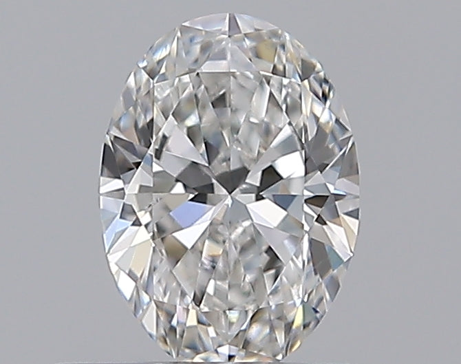0.50CT OVAL SI1 F WH