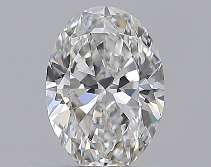 0.50CT OVAL SI1 F WH