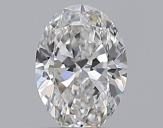 0.50CT OVAL SI1 F WH