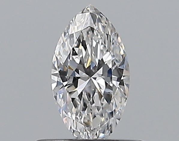 0.40CT MARQUISE SI1 D WH