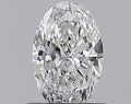 0.50CT OVAL SI1 D WH