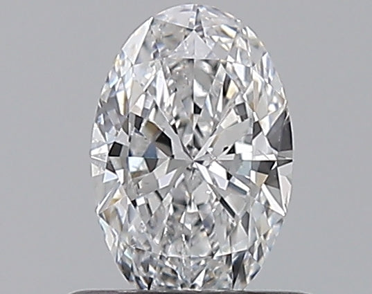0.50CT OVAL SI1 D WH