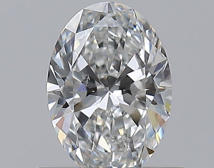 0.50CT OVAL SI1 E WH