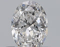 0.31CT OVAL SI2 D WH