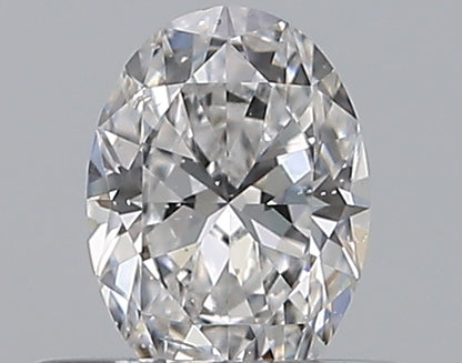 0.31CT OVAL SI2 D WH