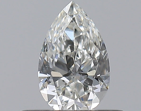 0.33CT PEAR SI1 H WH