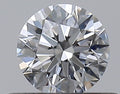 0.37CT ROUND VVS2 D WH