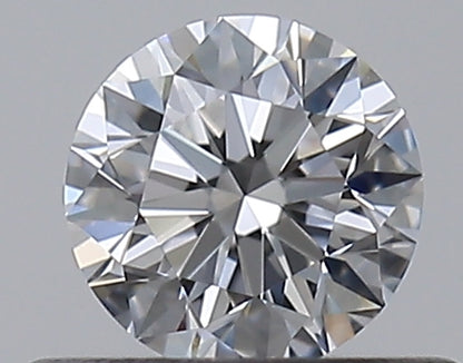 0.37CT ROUND VVS2 D WH