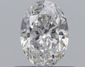 0.50CT OVAL SI1 D WH