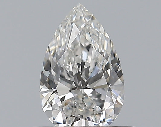 0.46CT PEAR SI1 F WH