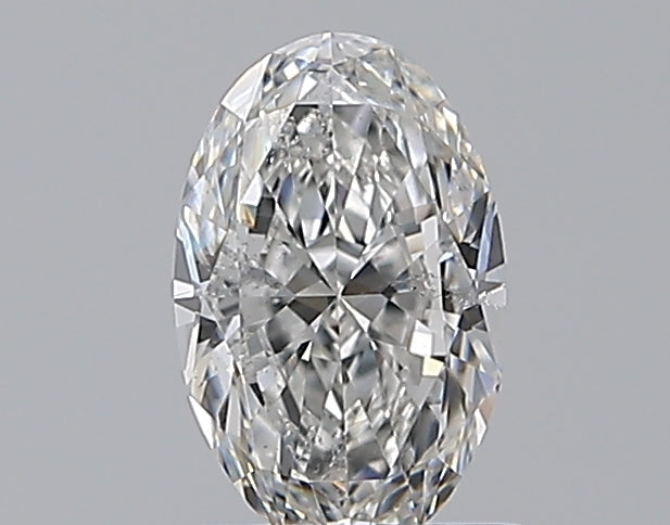0.80CT OVAL SI1 F WH