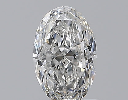 0.80CT OVAL SI1 F WH