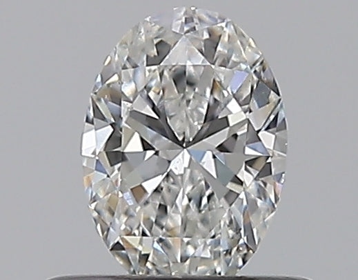 0.40CT OVAL SI1 F WH