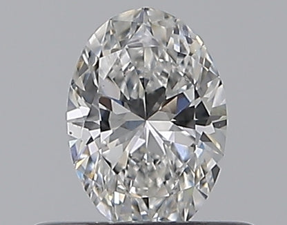 0.33CT OVAL SI1 E WH