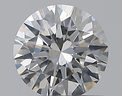 0.59CT ROUND SI1 F WH