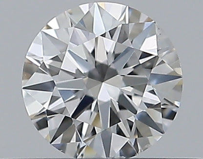 0.32CT ROUND SI1 D WH