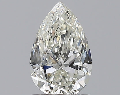 0.90CT PEAR SI1 J WH