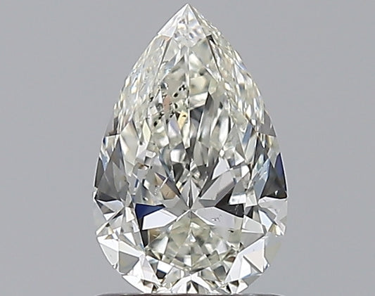 0.90CT PEAR SI1 J WH