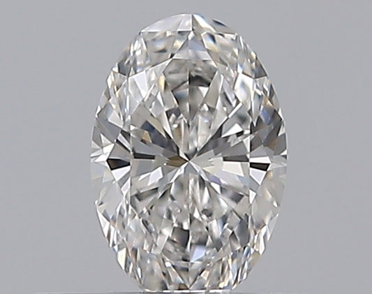 0.33CT OVAL VVS2 G WH