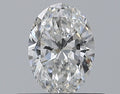 0.42CT OVAL SI1 F WH