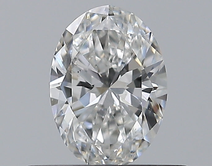 0.42CT OVAL SI1 F WH