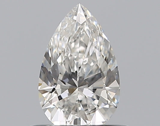 0.50CT PEAR VS1 F WH
