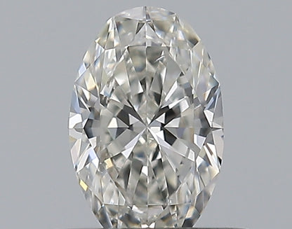 0.45CT OVAL SI1 H WH