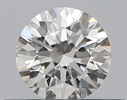 0.32CT ROUND VS2 F WH