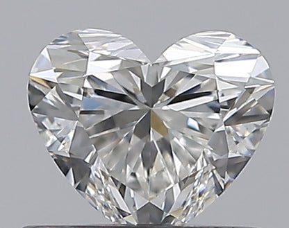 0.62CT HEART VVS2 G WH