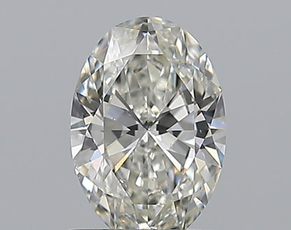 0.80CT OVAL SI1 I WH
