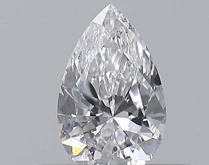 0.30CT PEAR SI2 D WH