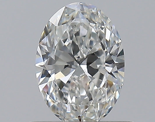 0.51CT OVAL SI1 F WH