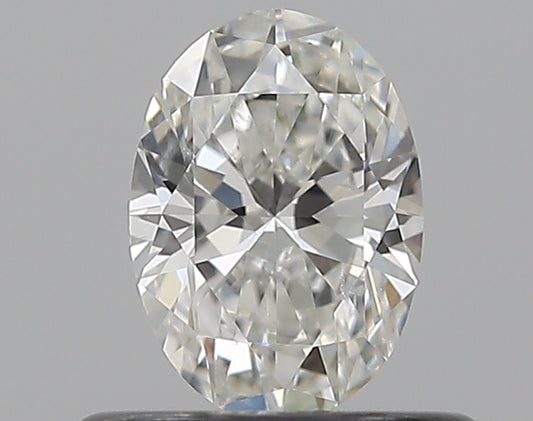 0.40CT OVAL SI2 G WH
