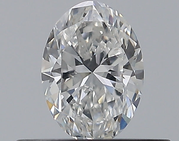 0.33CT OVAL SI1 F WH