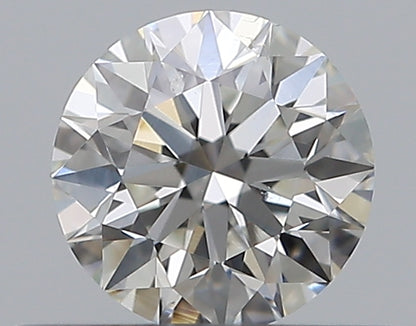 0.38CT ROUND SI1 G WH