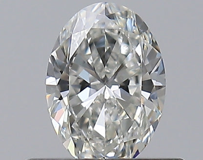 0.40CT OVAL SI1 G WH